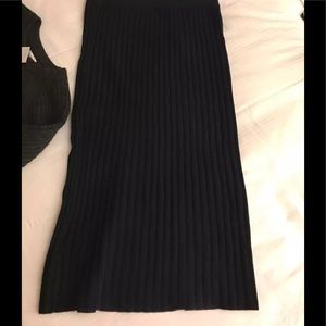 club monaco navy skirt
